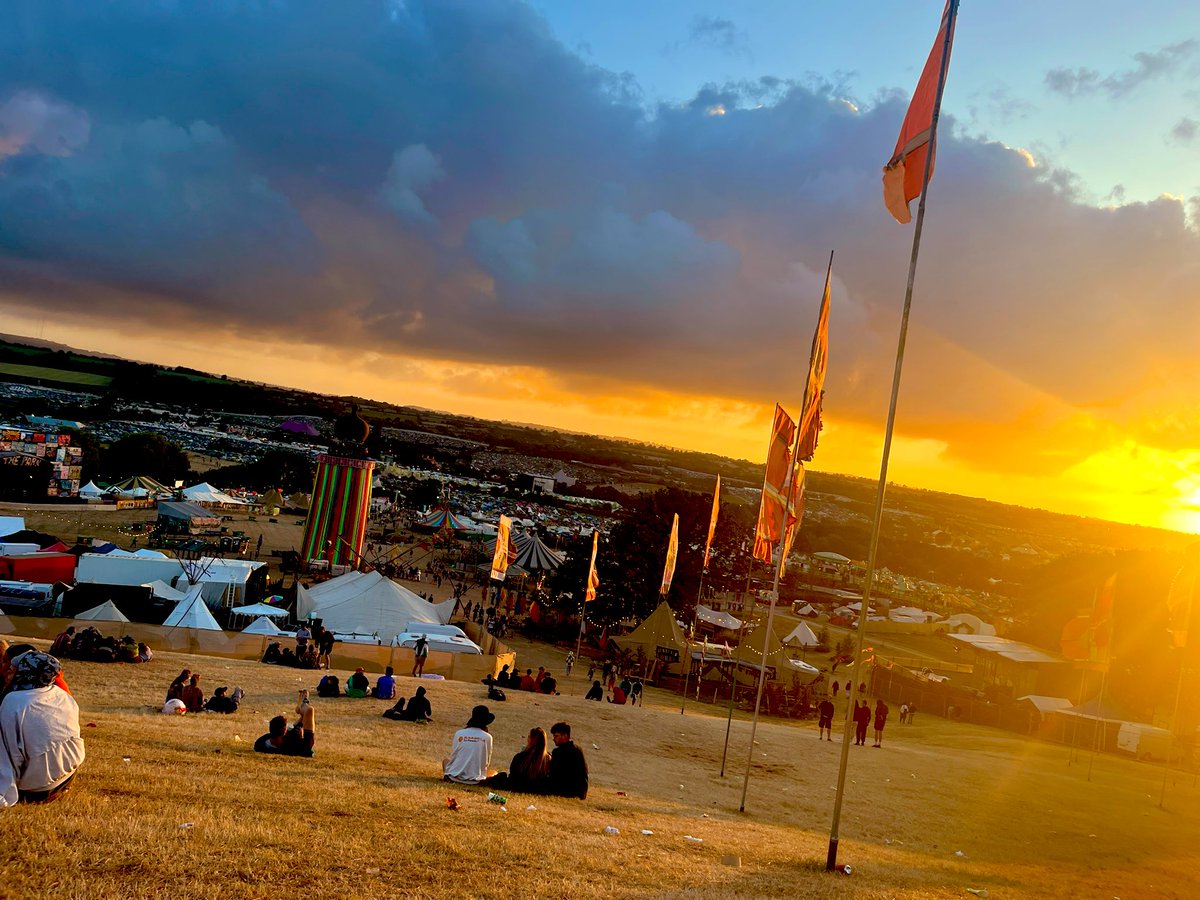 _lewrobinson's tweet photo. Another Glastonbury in the bag. Special place.  #Glasto https://t.co/2lzJUd5Pdv