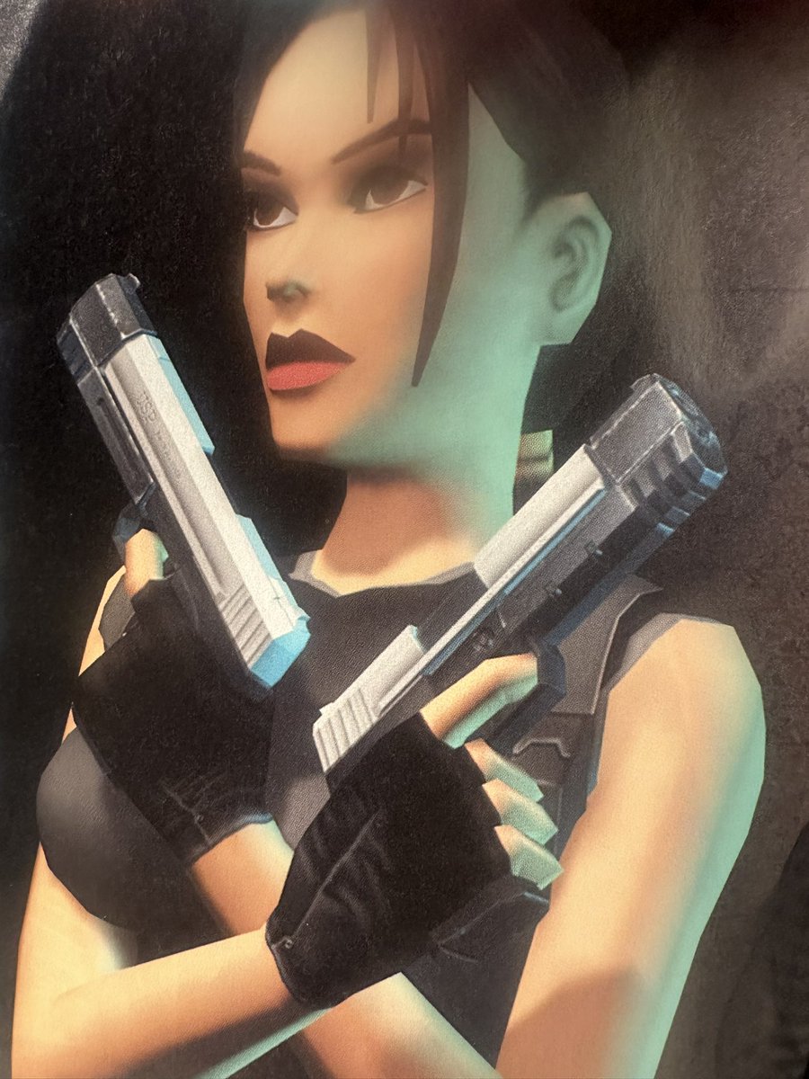 Tomb Raider Lara Croft, PS2 The Angel of Darkness. #Sunglasses #TombRaider #PS2 #PlayStation2 #LaraCroft #PlayStation2Magazine2003