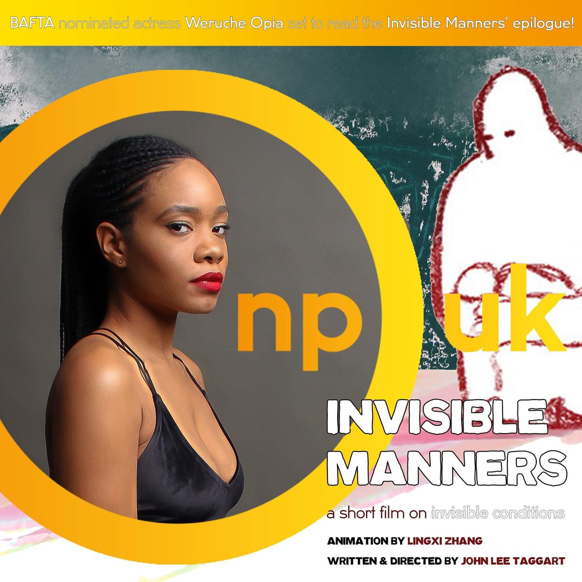 NiemannPickUK's tweet photo. We loved seeing Weruche Opia, in the latest series of Black Mirror! You can catch it on Netflix.
Back in 2021 Weruche provided the epilogue for our short, Invisible Manners: https://t.co/pebKerWg18
#invisiblemanners #invisibleinterviews #shortfilm #animation #blackmirror #npuk https://t.co/dxftyS51eB