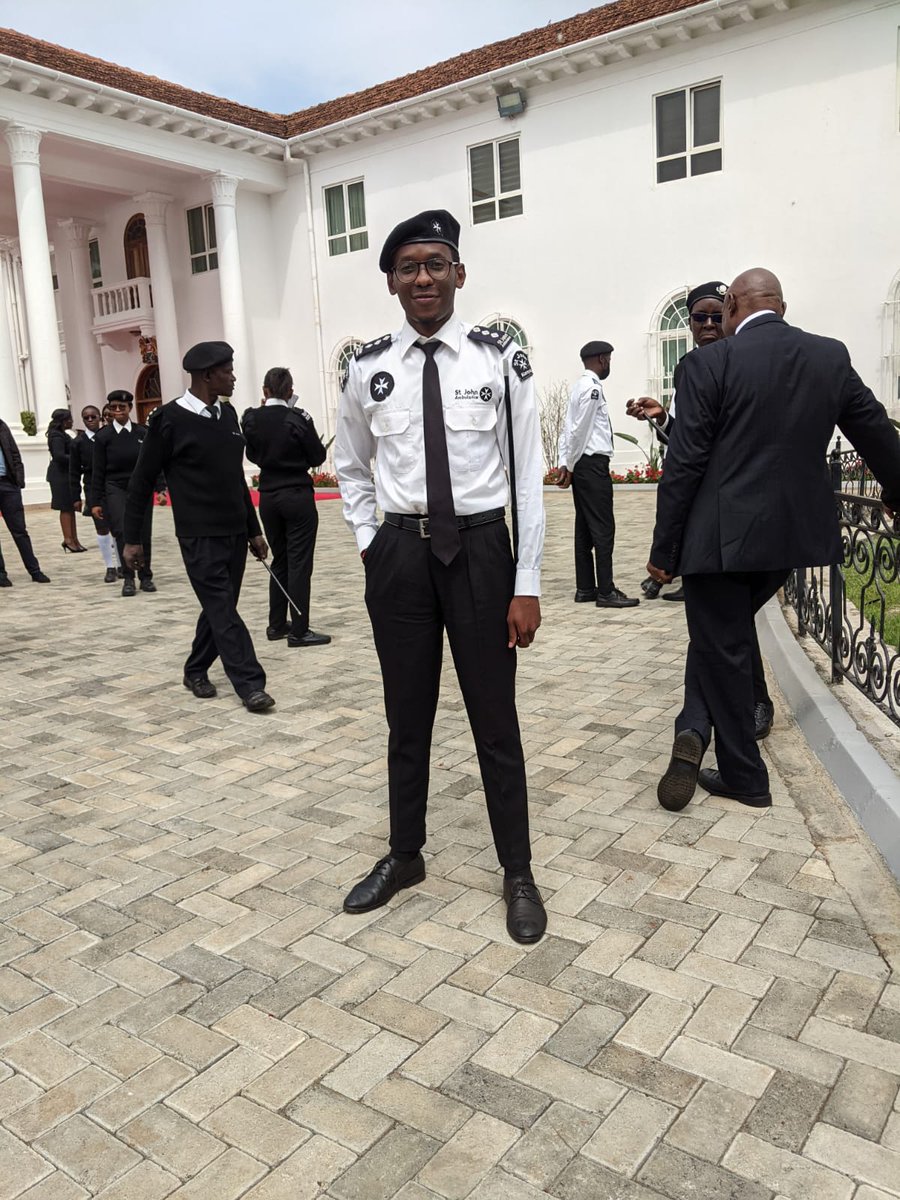 St. John's Ambulance Kisii Division, honored to be part of the prestigious annual parade at The State House, Nairobi. Our dedicated team is committed to serving our nation with compassion and excellence. #ProudMoments #AnnualParade #StJohnKisii