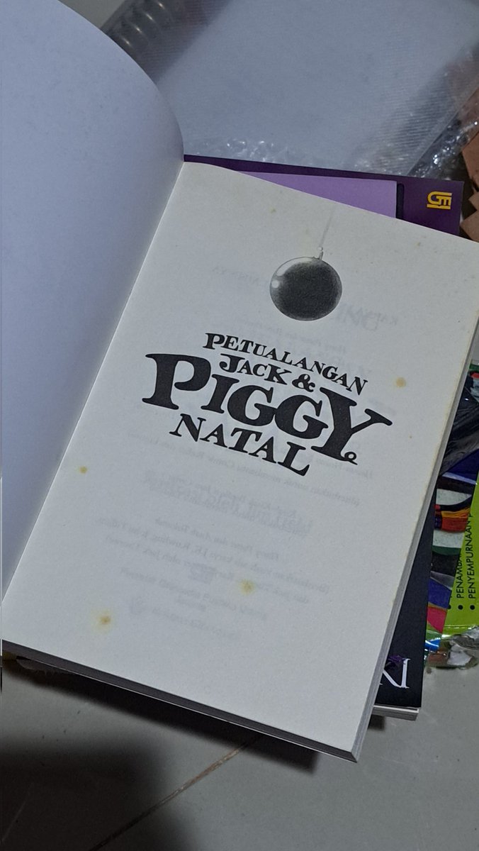 WANT TO SALE

Buku Petualangan Jack & Piggy Natal (Bahasa Indonesia)
Rp 45.000 (bole nego)
Masih bagus, minus bercak kuning dikittt (baru dikit karena belinya Des 2021)
Btw ini asli ‼️ beli di gramedia online store

#bookthrift #wts book #thrift #buku #BukuNonFiksi