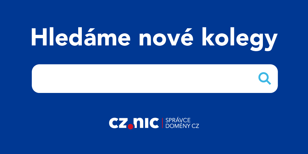 CZ_NIC's tweet photo. Připoj se k nám! Hledáme nové kolegy/kolegyně na pozice UX designer a vývojář webových aplikací. Více informací #karieraCZNIC: https://t.co/1rvARjxexx #pracevIT #jobs #UX #programovani https://t.co/o0059epjx3