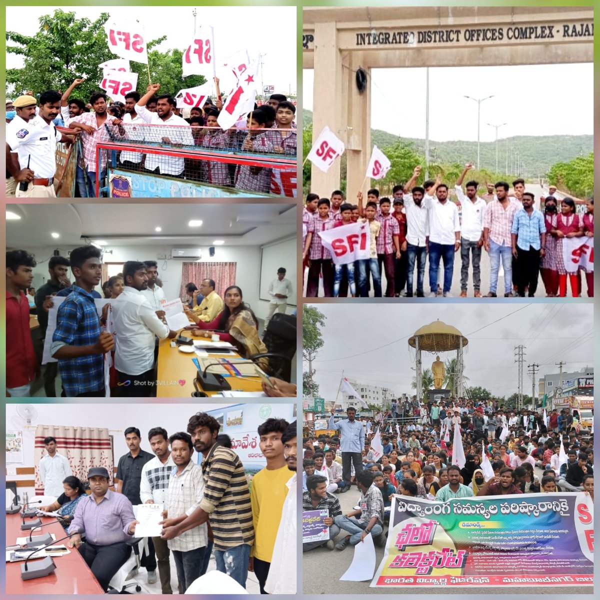 *Please Use This # Tags:*

#SFICollectoratesOn26Jun
#UniteForEducation
#SFITelangana
#ConnectWithSFI