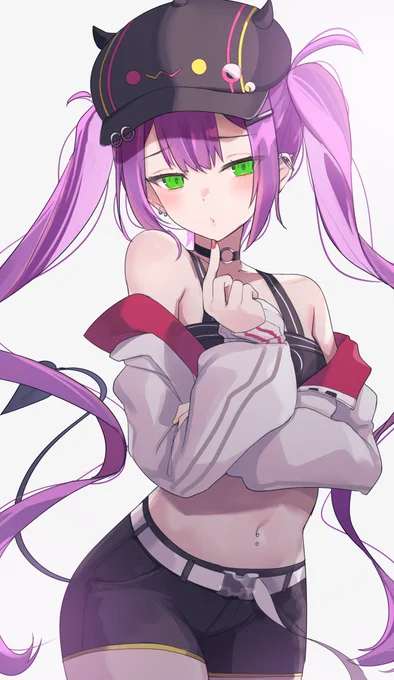 73日目。常闇トワ様。    #100日チャレンジ #TOWART