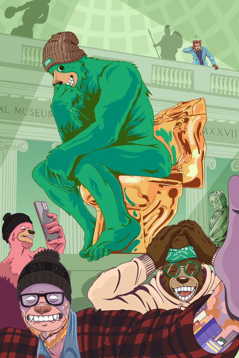 We know you liked the decoy, but here's the real deal.

Our first ever naked Bear honorary goes to non other than @ToiletSenpai_ 
Skirting the edge of Okay, putting smiles on our faces and conviction in our hearts.