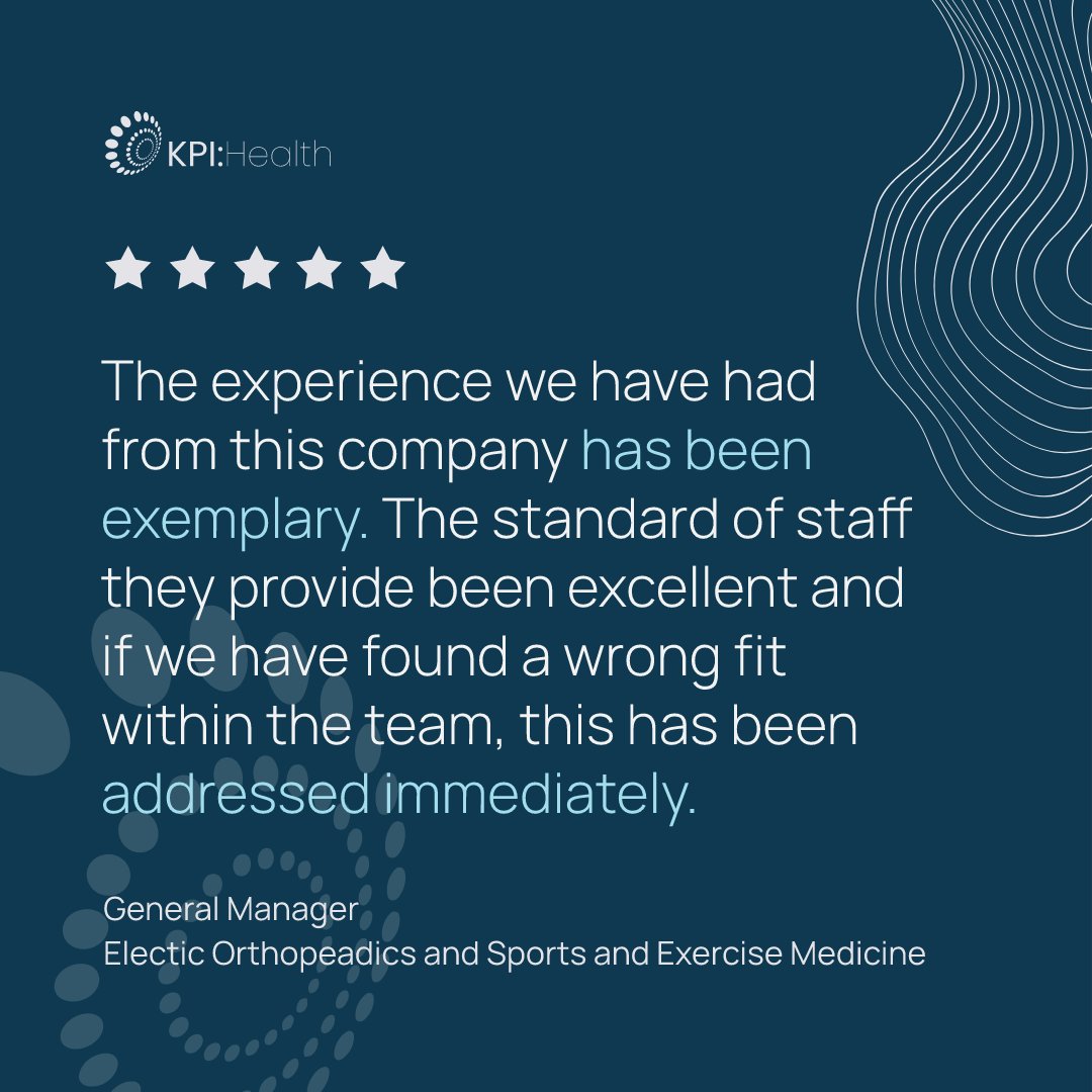 At KPI:Health, we pride ourselves on providing specialist teams that offer first-class support.

Our escalations procedures are designed around existing #NHS processes while our clinical audit team meets monthly to review service delivery and performance quality.