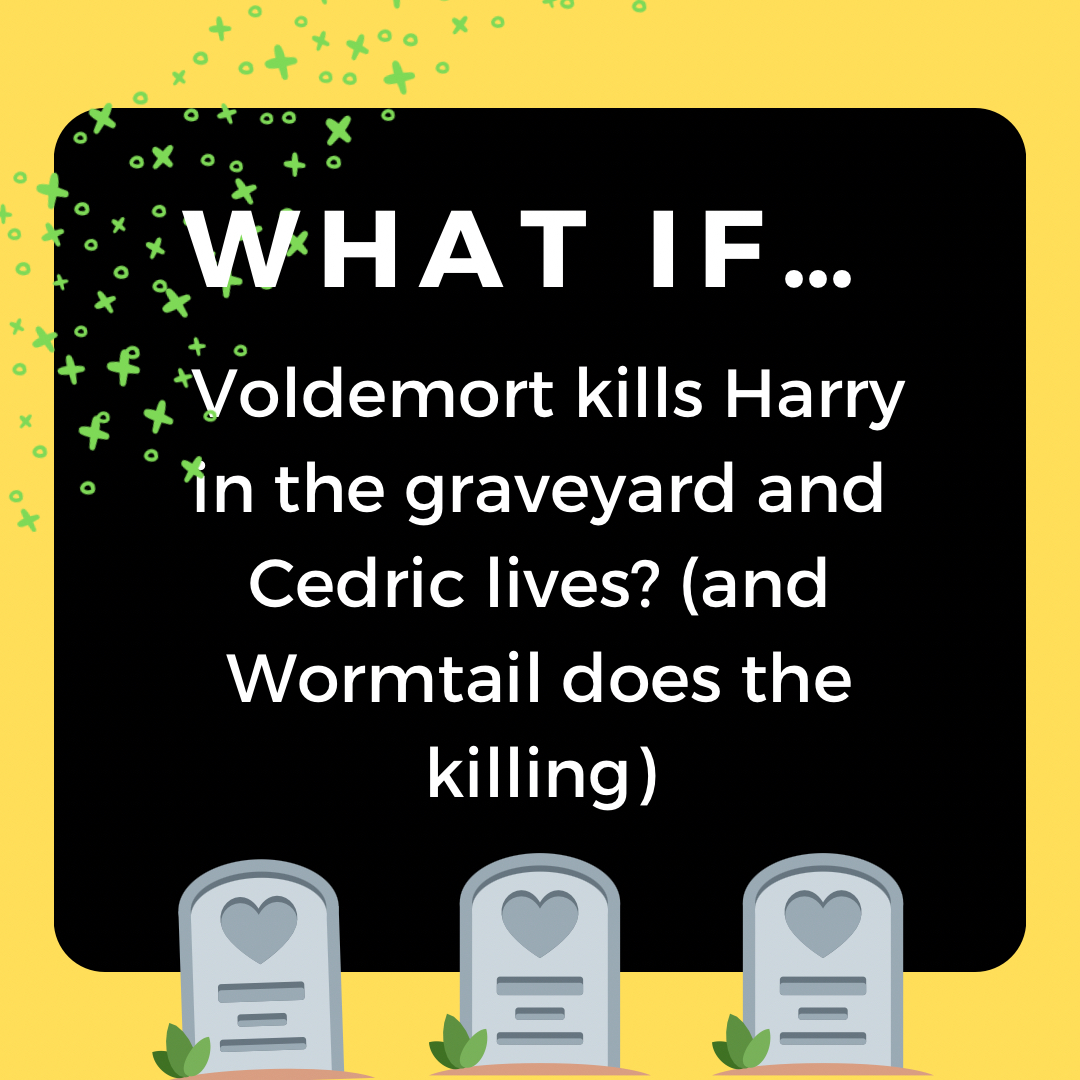 PuffCastPod's tweet image. What is the chosen one got the chop and the spare got one more chance? Comment down below with all your hot takes! #deadric #cedricdiggory