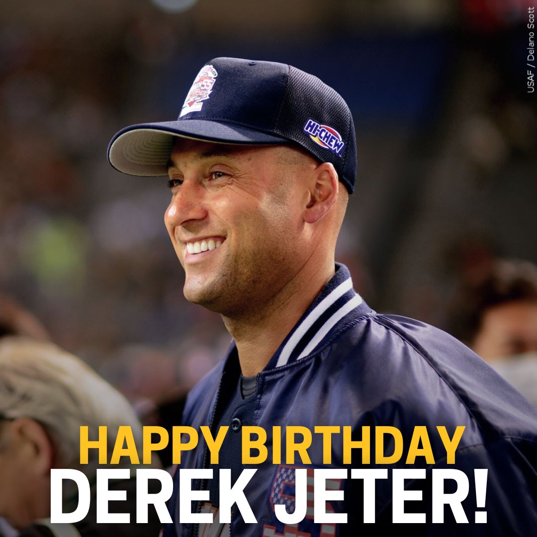 Happy Birthday, Derek Jeter! 