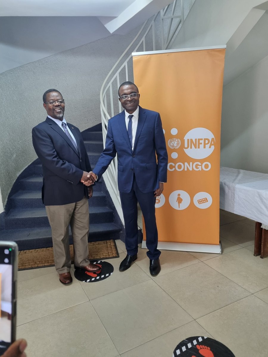 Pleased to reconnect with @eugene_kongnyuy @UNFPARDC while on @VillageReach @VillageReachAfr mission to Kinshasa, DRC. Discussed potential areas of synergy to reach the undereached women and children with medicines, supplies and services.