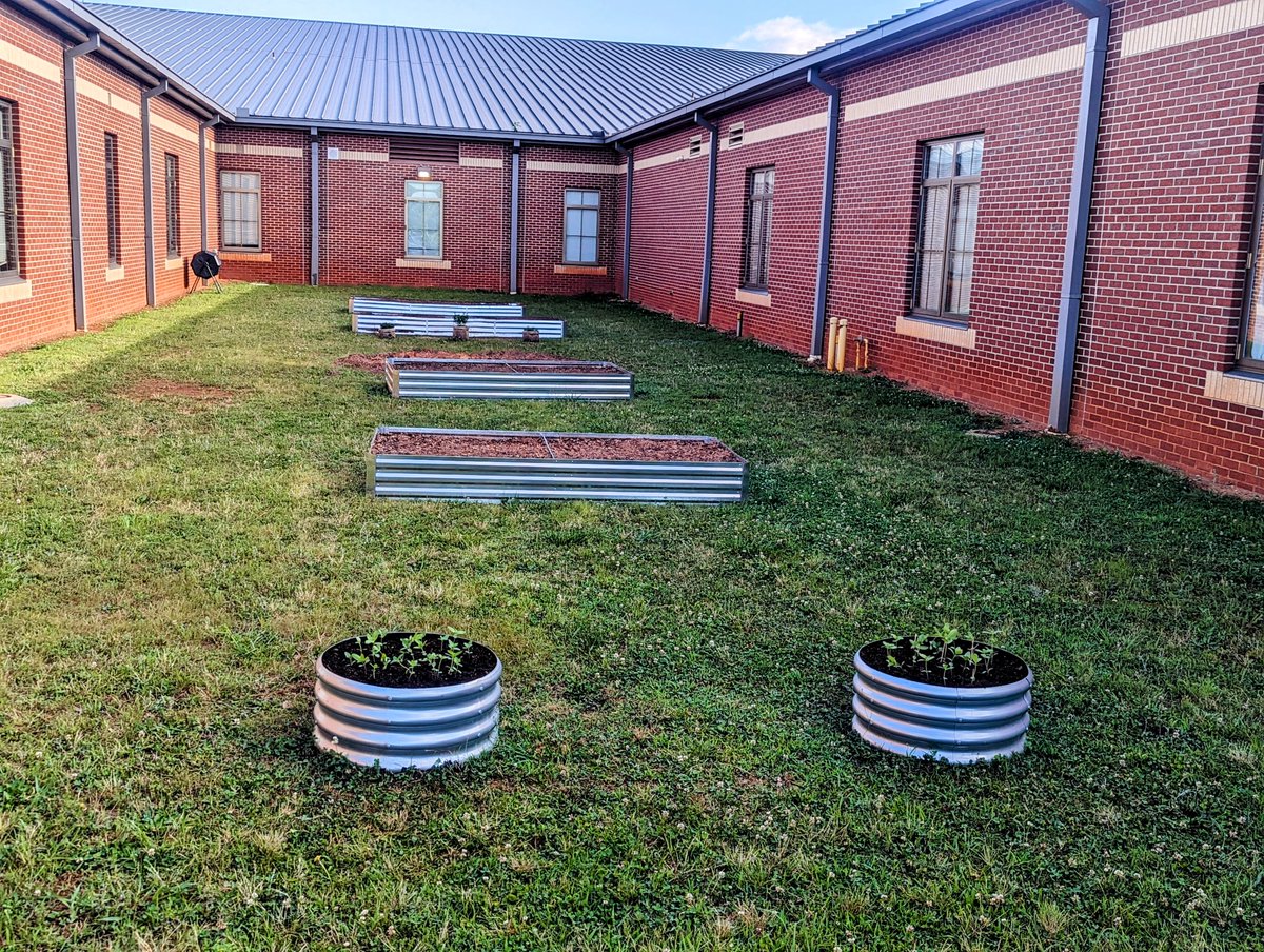 We have been busy this summer preparing our raised beds for the D.R. Hill Garden Club's Fall crops.  A special thank you to HNO Grading and Hauling, LLC for donating top soil! #TheHill
