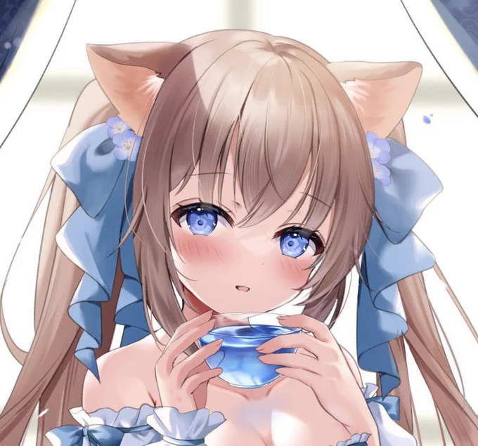 #ほっぺの斜線は可愛い  斜線入れるの大好きマン