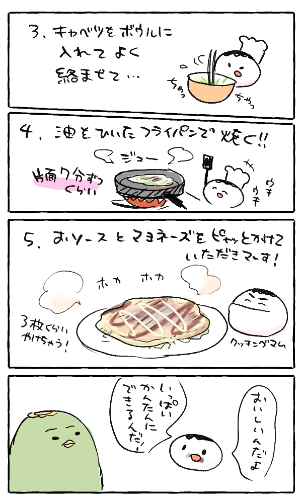 【MAMU'Sキッチン】キャベツフライを作ろう!!