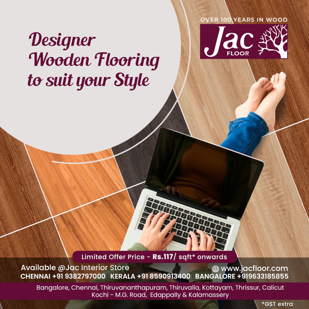 JacFloor's tweet photo. Select the suitable colour apt for your signature life.

#jacfloor #wood #interior #MDF #jacgroup #architect #home https://t.co/xWJyKElzaZ