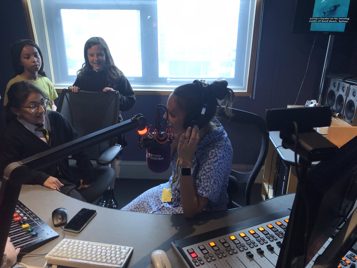Y6_Parkdale's tweet photo. Thank you so much @BBCNottingham for hosting a team of pupils to experience media &amp; record some sound bites as part of our Community Action Week project for @HopeNottingham  @parkdalecarlton @TransformTrust #ParkdaleDigitalJourney https://t.co/ArT53dDd3L