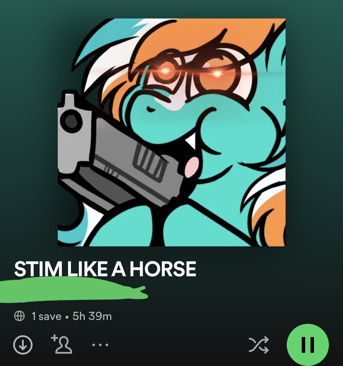 Lmao some friends were making stimming playlists so of course I joined in and added my own twist to it :p