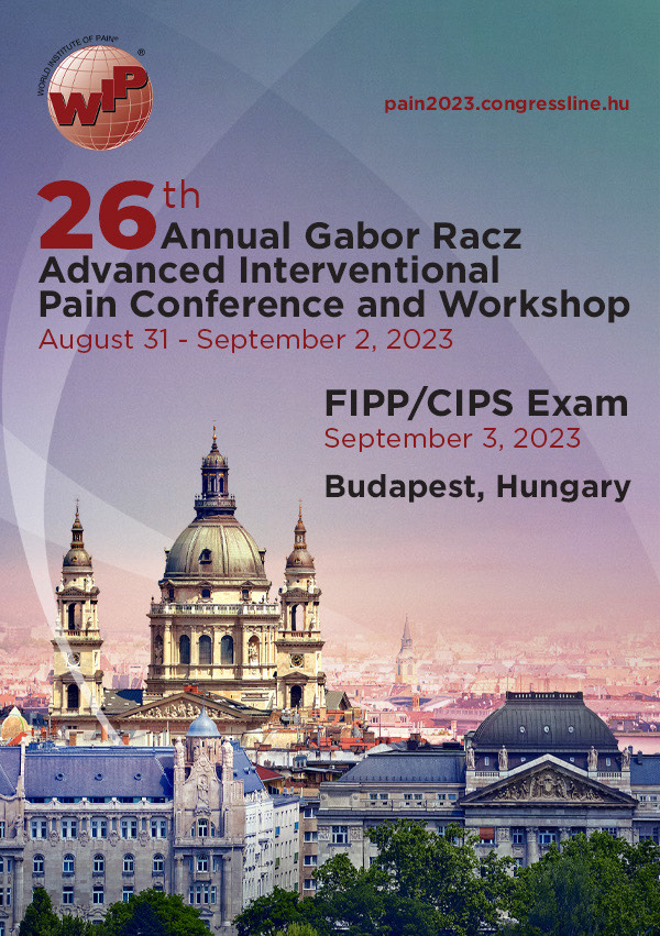 WorldInstPain's tweet photo. DON'T MISS THE OPPORTUNITY TO JOIN US in BUDAPEST, HUNGARY | 08/31 - 09/02, 2023
#pain2023budapest #budapestpain #GaborRacz #painconference https://t.co/zVnhHvnm7t https://t.co/VMYzYhWZSk