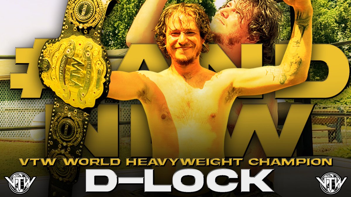 #AndNEW VTW World Heavyweight Champion: D-Lock! 

#OutlawEra
#VersusTheWorldWrestling 🌐