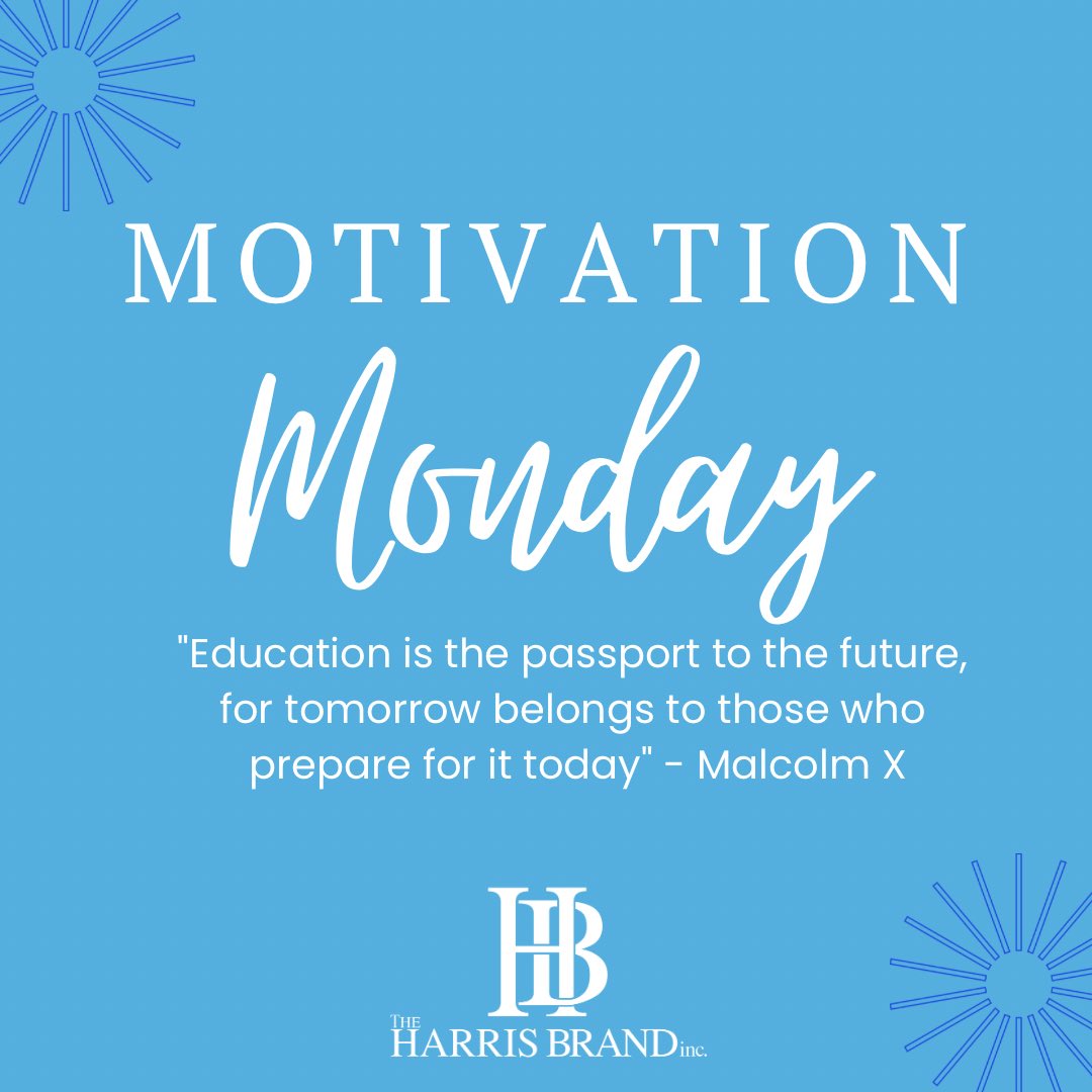 We are back with another motivation Monday!

It’s important to start everyday and particularly every school day with a positive mindset as education is vital. 

Our learning success programs aim to support youth to be responsible, healthy,and more positive contributors.