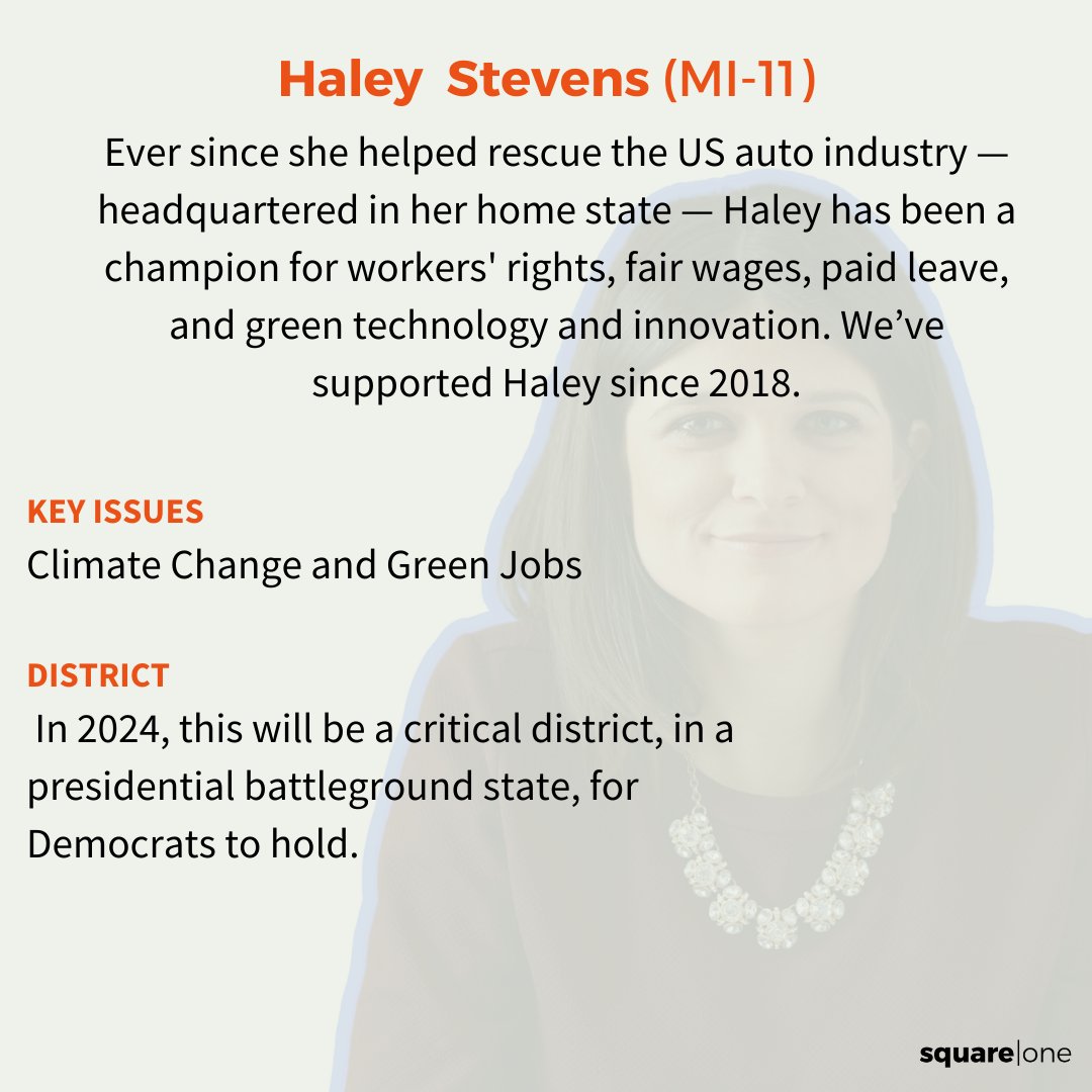 Haley represents a new generation of leaders in the Democratic Party. Will you help us support Haley and all of Square One’s candidates? secure.actblue.com/donate/donorda…