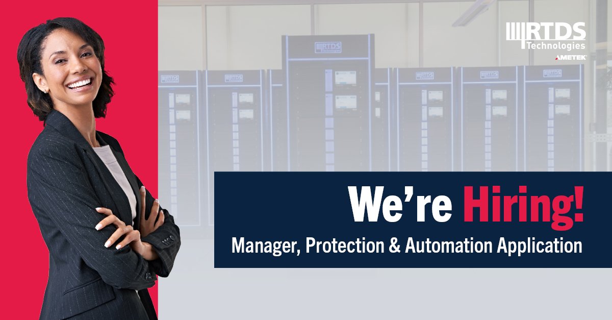 RTDS Technologies tweet media