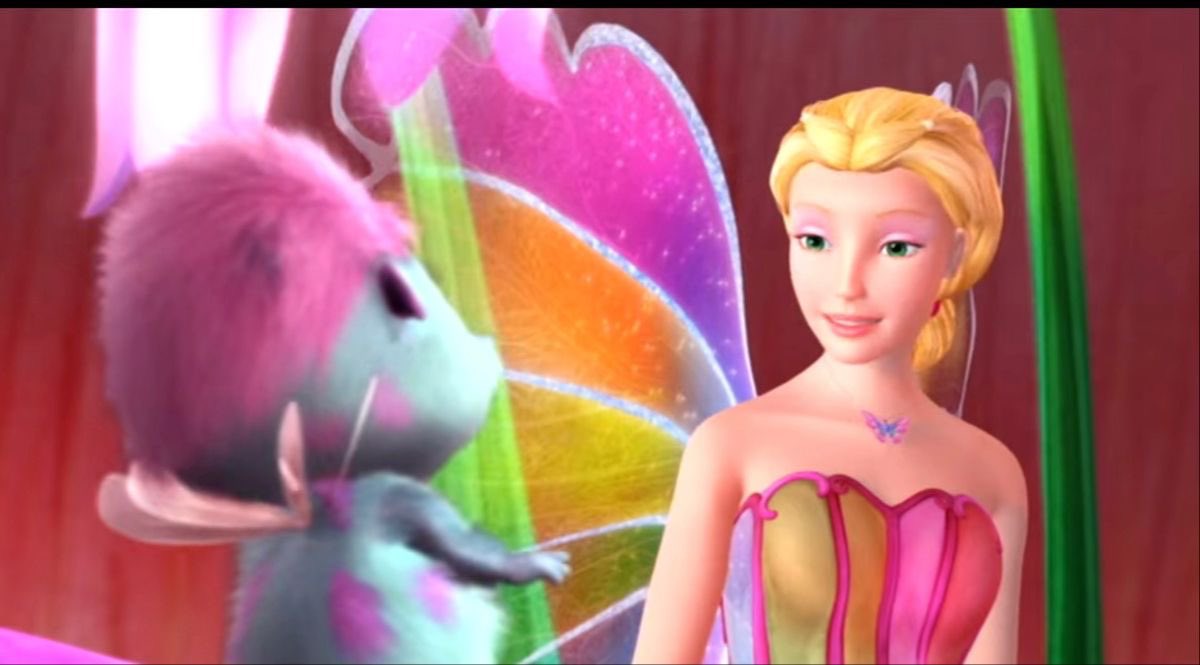Elina’s opening sequence in Barbie Mariposa