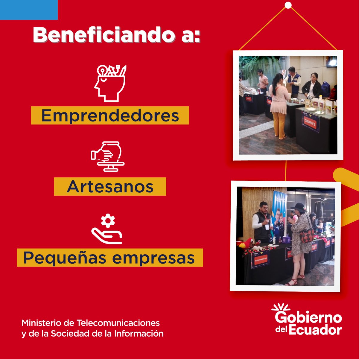 Telecom_Ec's tweet image. +Pymes para el mundo | 
El #Mintel presentó el Panel de Innovación sobre la Herramienta del Chequeo Digital, para el desarrollo de nuevas oportunidades comerciales y de negocios para emprendedores y pequeñas empresas, trabajando por la #TrasformaciónDigital en el país.💪🛍️