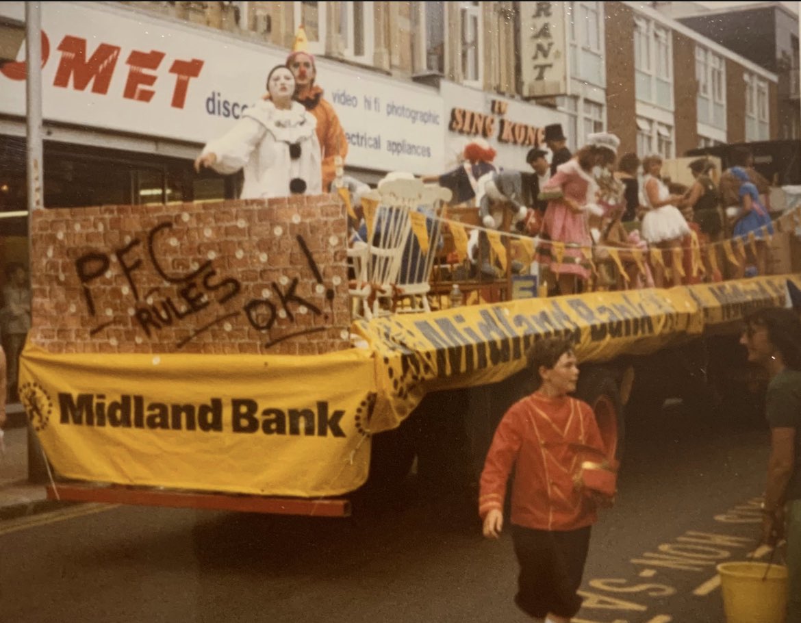 PFC rules ok ! 
41 years ago in the Southsea carnival .. .