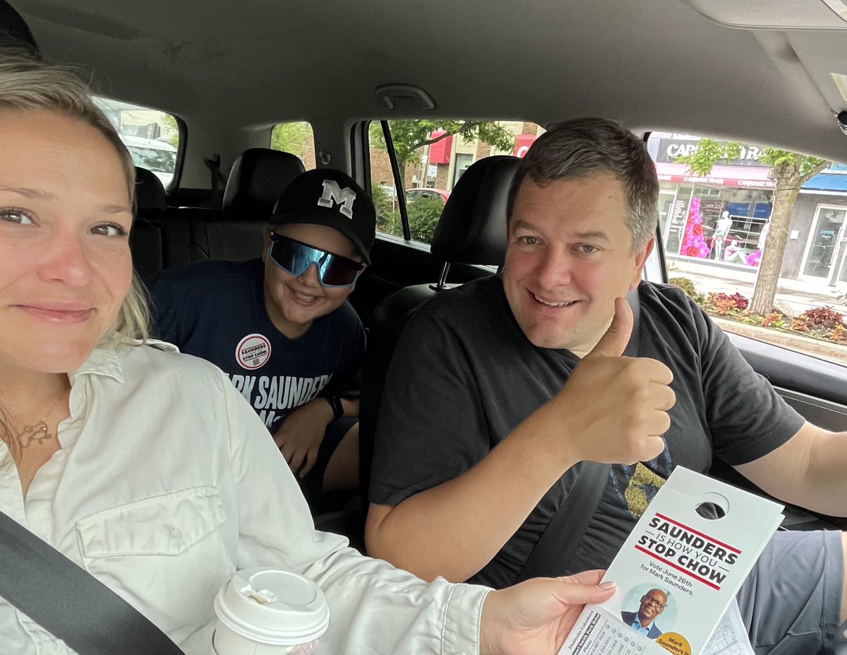 marksaunders_TO's tweet image. Pulling out our vote in Etobicoke!