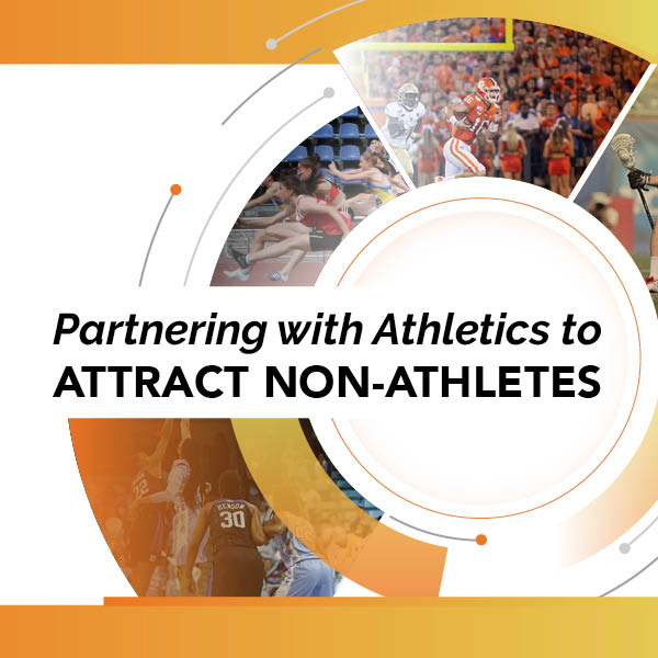 If you have ever thought, 'We don't need more players on the field, we need more fans in seats,' then consider how you might leverage the reputation and connections of the athletic department and student-athletes to enroll more non-athletes.

hubs.li/Q01VP-Zg0

#emchat