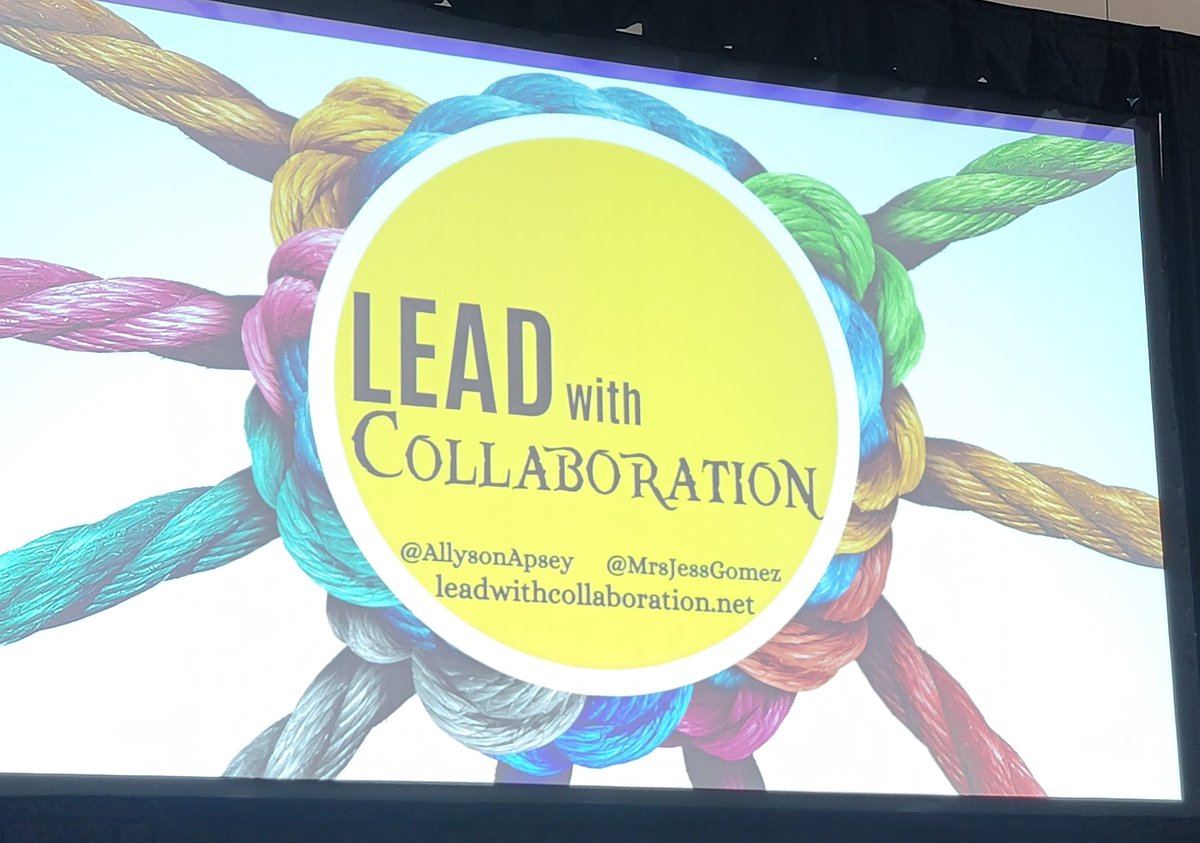 'Collaboration isn't consensus,  a vote nor a committee. ' @AllysonApsey #getyourleadon #GYTOFest #gytofest2023