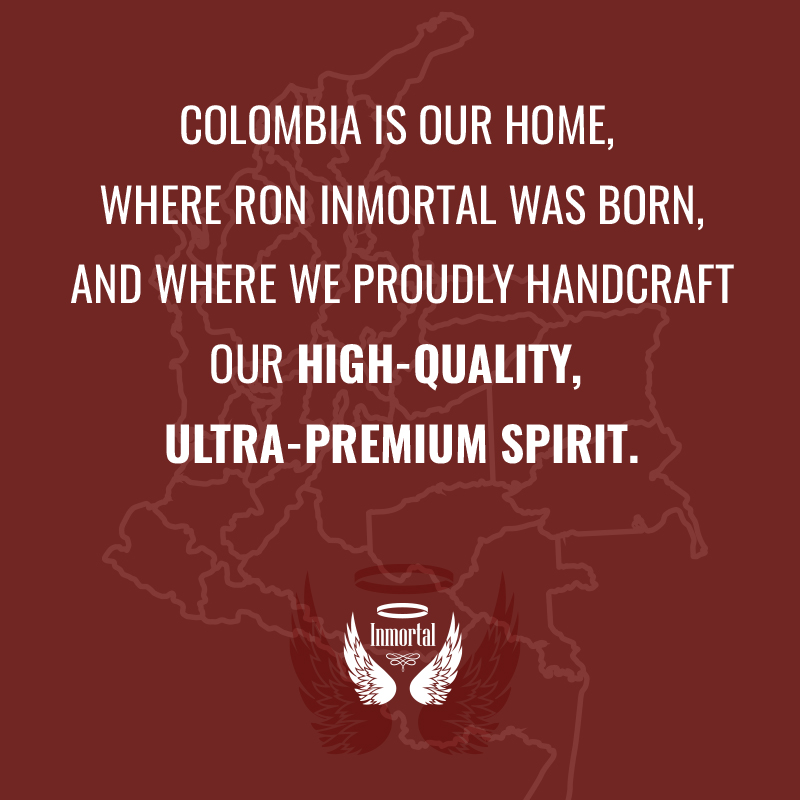 We are proud of our roots. 🇨🇴 Try Ron Inmortal today to experience true indulgence.

To learn more about #RonInmortal or order online click here ➡️ roninmortal.com #EverlastingSpirit