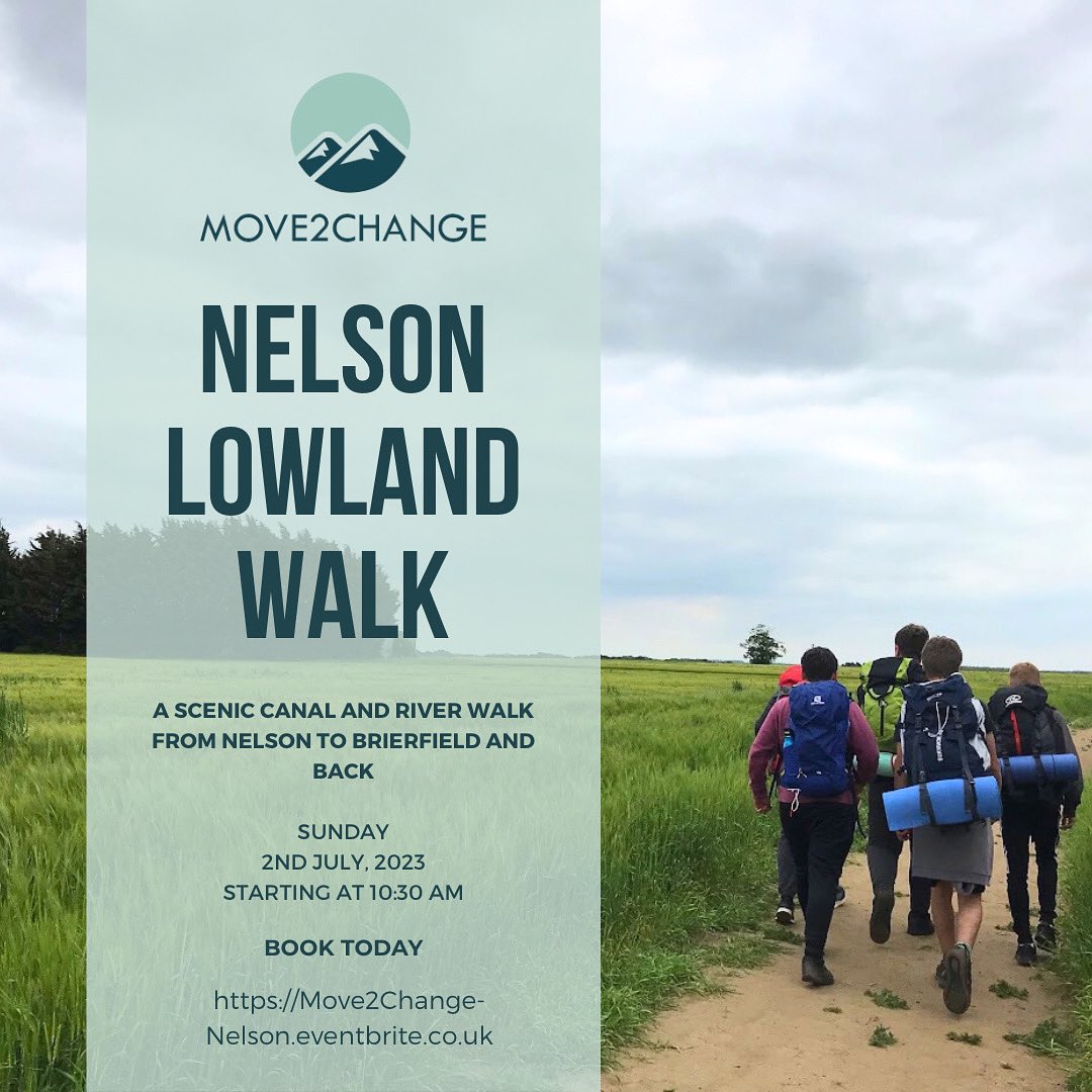 Move2Change CIC (@move2changec) on Twitter photo Join us this Sunday in #Nelson #Lancashire for Lowland Walk!☀️🌿
Book your spot today👉 shorturl.at/bjnV4
<a href="/TNLComFund/">The National Lottery Community Fund</a> <a href="/LancashireCC/">Lancashire County Council</a> <a href="/BBCLancashire/">BBC Lancashire</a> #lancslocal #nature #walk Join us this Sunday in #Nelson #Lancashire for Lowland Walk!☀️🌿
Book your spot today👉 shorturl.at/bjnV4
<a href="/TNLComFund/">The National Lottery Community Fund</a> <a href="/LancashireCC/">Lancashire County Council</a> <a href="/BBCLancashire/">BBC Lancashire</a> #lancslocal #nature #walk