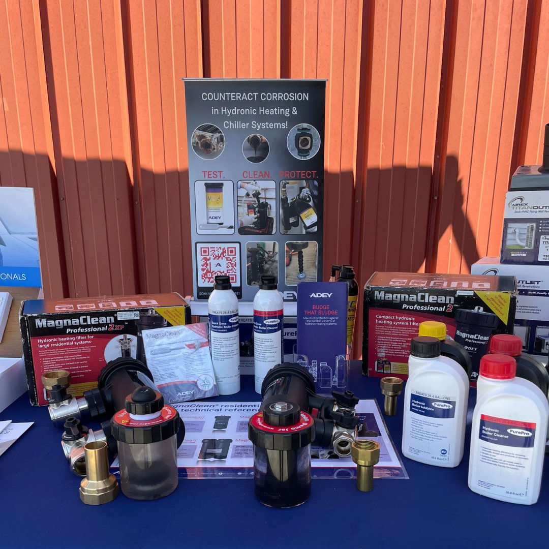 ADEY_NA_'s tweet image. ADEY on the Road . . . 

Sharing the important message of water quality awareness at @fwwebb Vermont, with our 2022 Spirit Award winner, Patrick Miller from @SRGIReps &amp;amp; Mark Dekoyer from @SRGIReps

Not forgetting our 2022 Mascot of the Year - Lucy 🐕

#TestCleanProtectMaintain