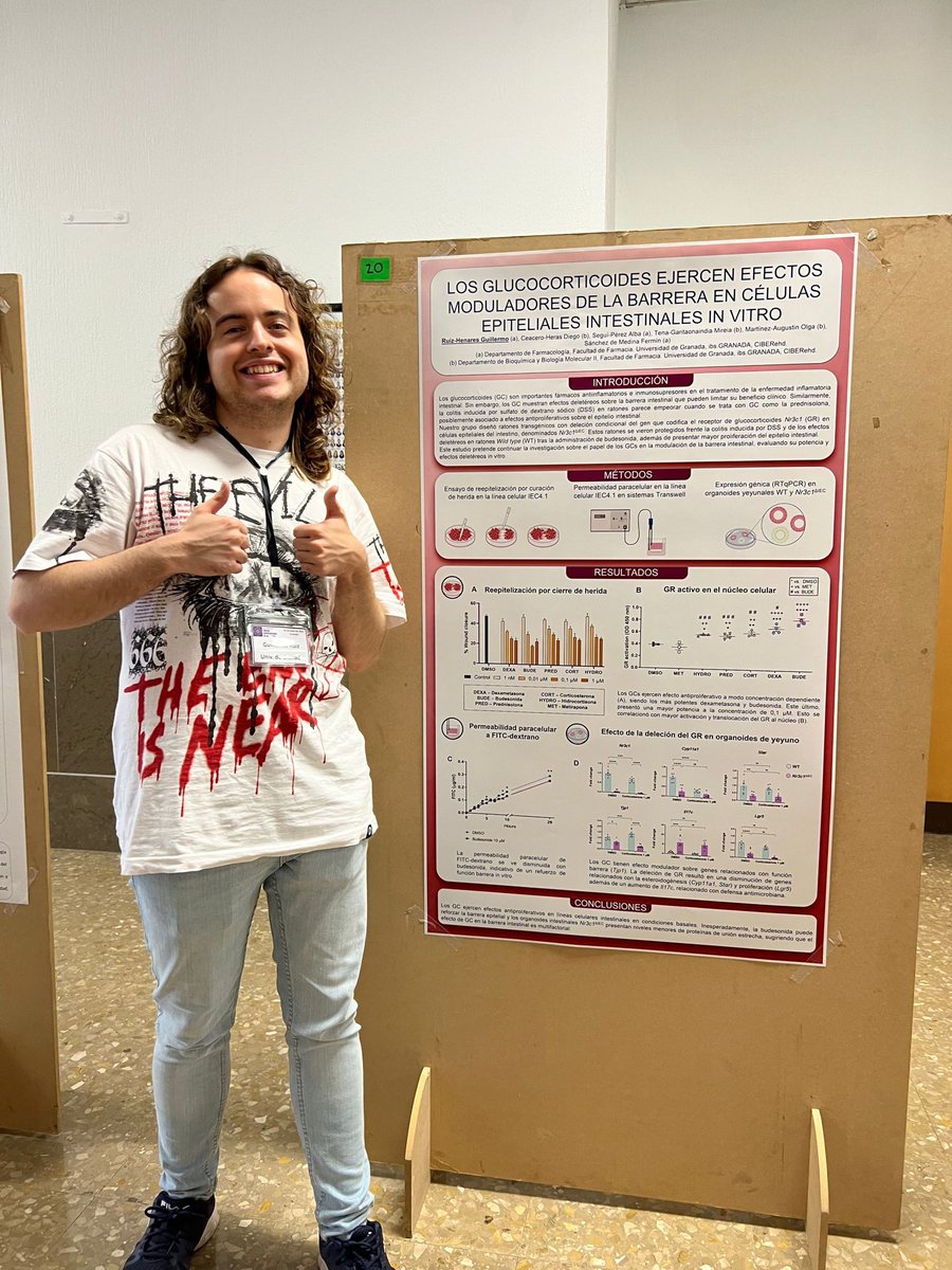Los jóvenes investigadores del grupo han tenido la oportunidad de mostrar sus resultados en la mesa de metabolismo y sistema digestivo. #RJOFA2023 #XIIIRJOFA