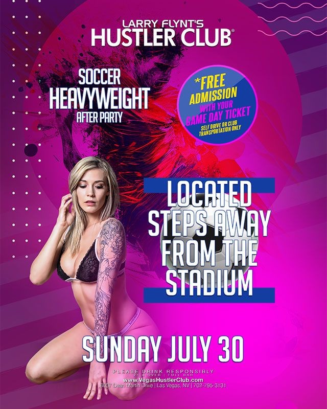Larry Flynt's Hustler Club Las Vegas on Twitter "Mark your calendar ⚽
