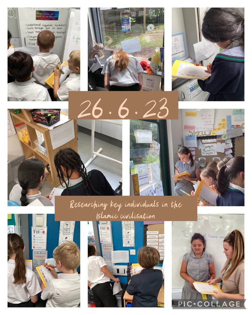 We researched the reasons behind the legacies of significant individuals from the Islamic empire using secondary sources🔎 #ltpahistory