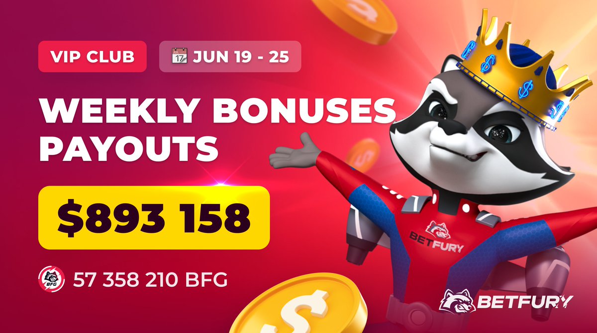 betfury_gaming's tweet photo. Your #Bonuse is here!
Just play and het rewards – VIP Club members stick to this and have received payouts for their activity💰
Waiting for the next payout?
Then write YES in the comments⤵
#BetFury https://t.co/yk7mNaCq0O