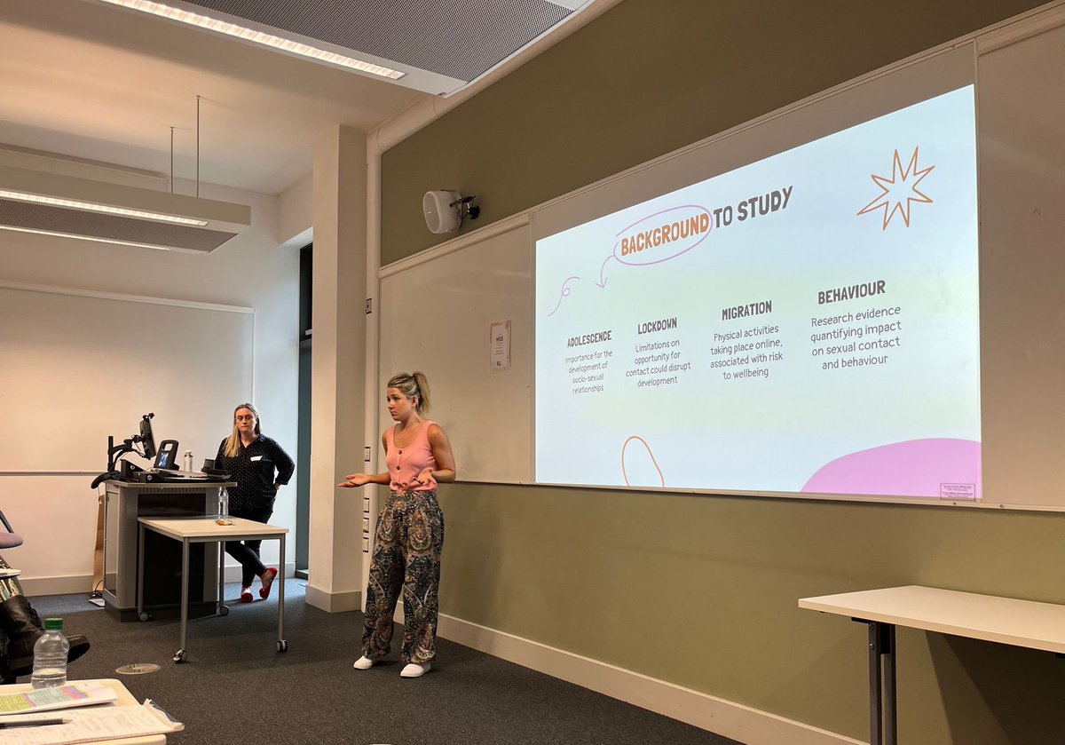 mel_2719's tweet photo. From #HallamSexSymposium :

@emilysetty &amp; Emma Dobson’s research ‘Educating young people about sex and relationships ‘post-lockdown’: Perspectives and experiences of adolescents and young adults’ 

#RSE #LGBTQIA @HallamStaff @HallamHWLS 
@HallamLGBTStaff 
@CeBSAP https://t.co/xocTeyP4MV