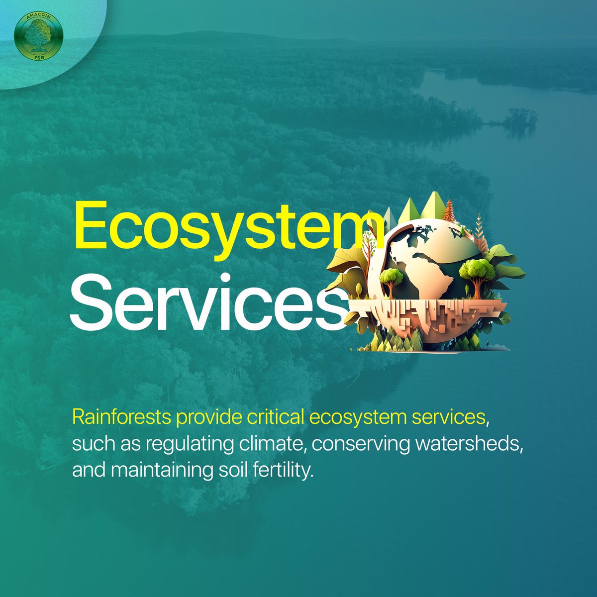 Amacoin_io's tweet photo. From #Oxygen to #Biodiversity to many more. 🌍
Join the #waitlist to make an impact by visiting https://t.co/CQrkqotDlN #Amacoin #Sustainability #crypto https://t.co/h8MjW7u68Q