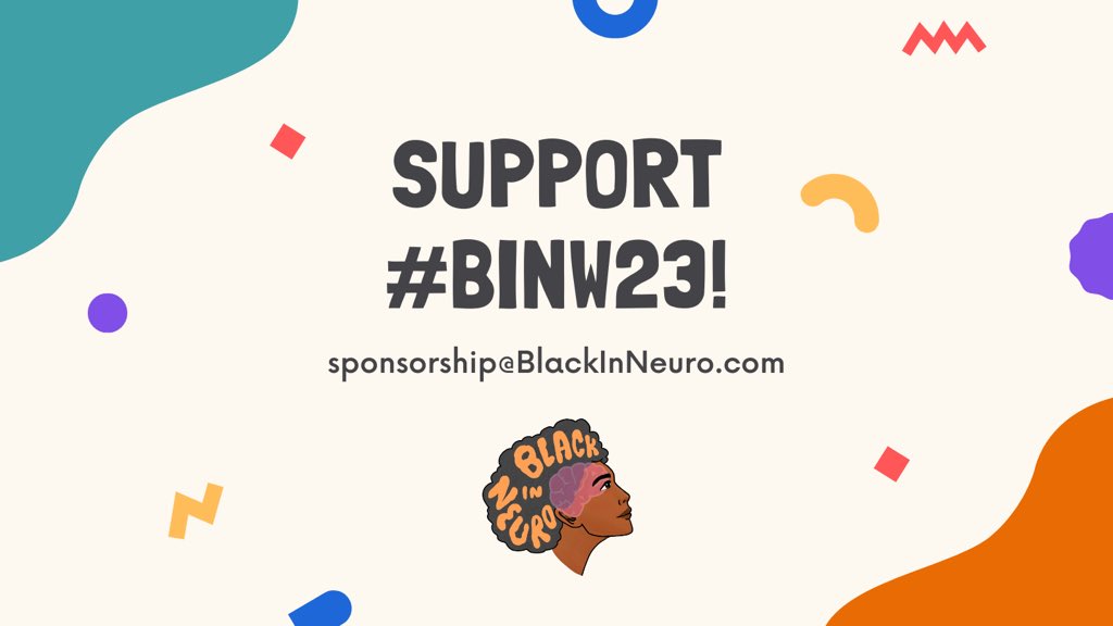 Support Black In Neuro Week 2023! 🧠 ✨ By becoming a sponsor, you play a vital role in keeping our events and resources free for our global community. 🌍 For the very first time, we're thrilled to announce that we're accepting monetary and in-kind sponsorships for #BINW23!