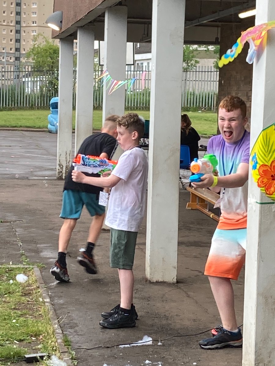 The festival is in full swing - we won’t let a little rain spoil our fun!