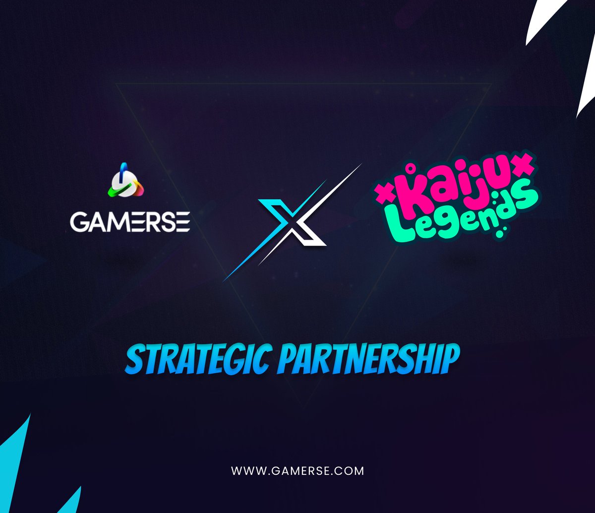 GAMERSE | $LFG (@gamersenft) on Twitter photo 📢 GAMERSE x Kaiju Legends Announce Strategic Partnership
<a href="/KaijuLegendsNFT/">Kaiju Legends</a> is a colorful multiverse where art, story, toys, and gaming come together.
We're excited to see what comes next. #LFG!
#Web3Gaming #NFT 📢 GAMERSE x Kaiju Legends Announce Strategic Partnership
<a href="/KaijuLegendsNFT/">Kaiju Legends</a> is a colorful multiverse where art, story, toys, and gaming come together.
We're excited to see what comes next. #LFG!
#Web3Gaming #NFT