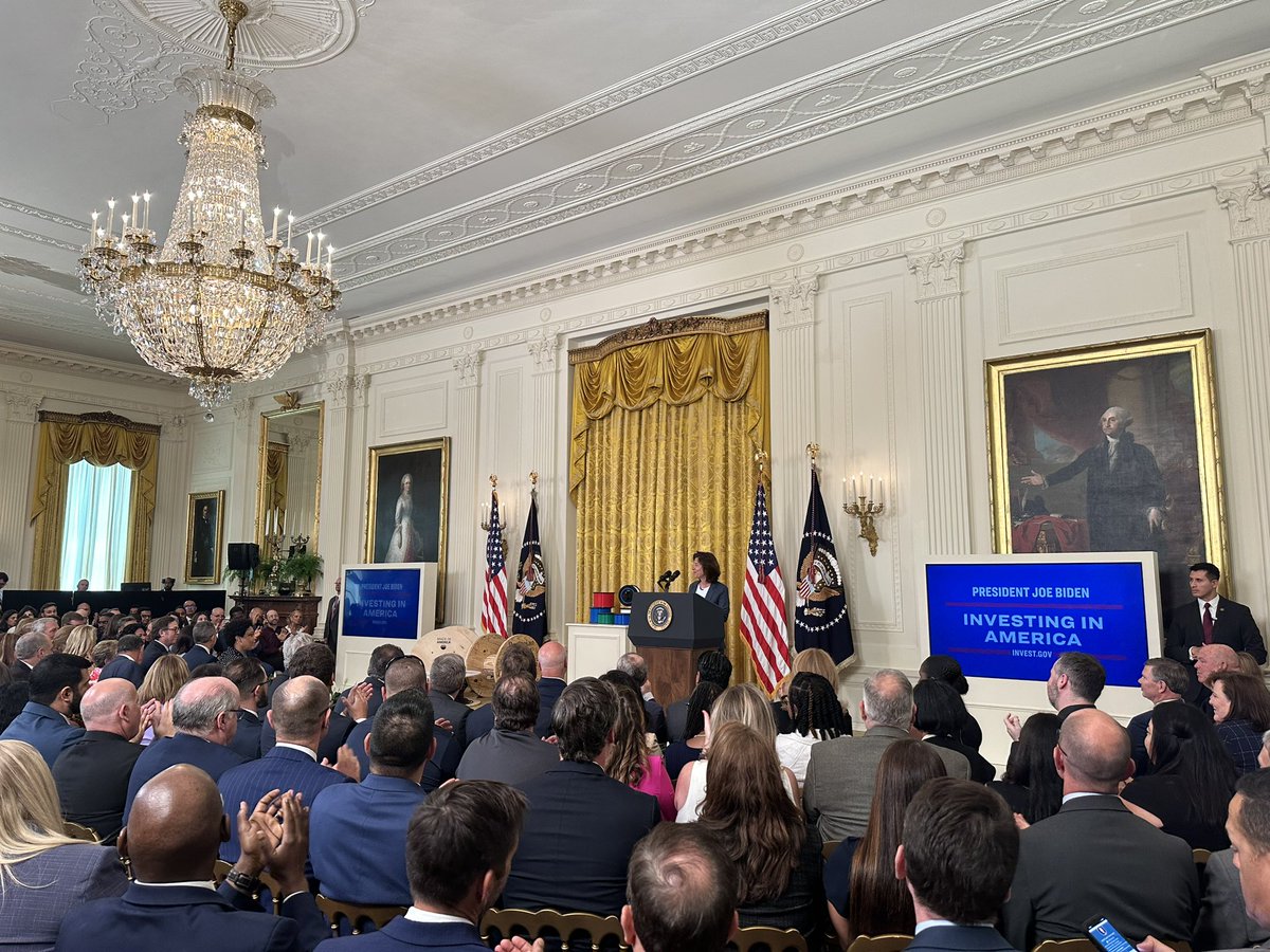 Secretary Gina Raimondo (@secraimondo) on Twitter photo Excited to be at the White House as <a href="/POTUS/">President Donald J. Trump</a> makes a historic announcement about our efforts to close the digital divide. Excited to be at the White House as <a href="/POTUS/">President Donald J. Trump</a> makes a historic announcement about our efforts to close the digital divide.