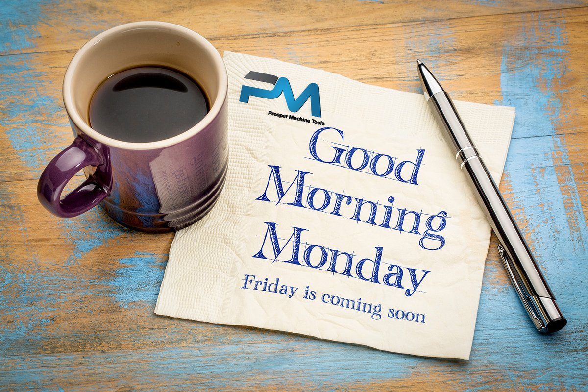 ProsperMT's tweet photo. When Monday hits you with a wave of productivity! πππΌ Embracing the start of the week with enthusiasm and a strong cup of coffee! βοΈ Let's make magic happen! β¨πͺ
#MondayMotivation #OfficeVibes #CoffeeFu #ProsperMT #ProsperMachineTools https://t.co/cynpy8UlRF