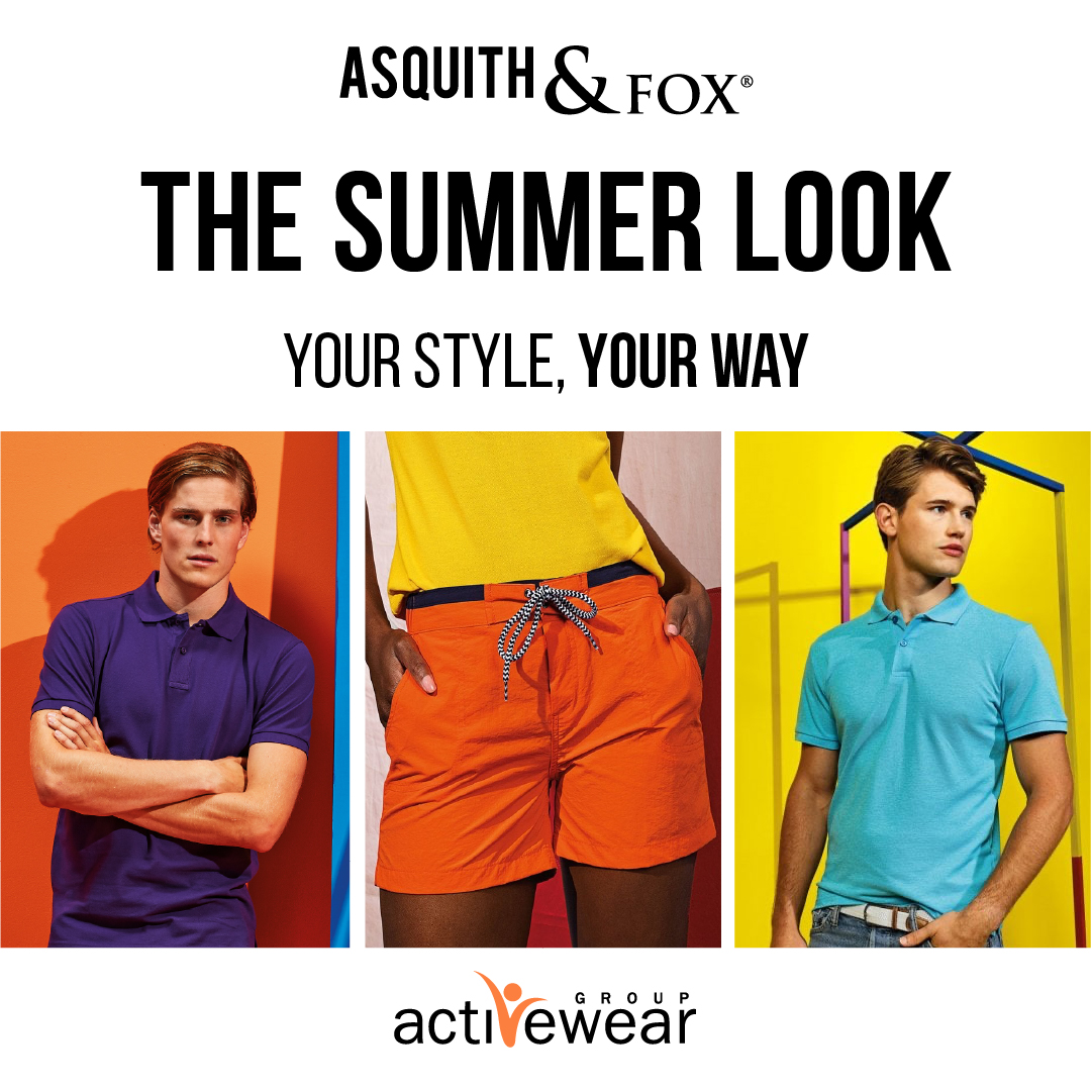 Shop the summer look with Asquith and Fox. 

Stylish and colourful! Perfect for the summer months and sunny holidays.

activeweargroup.com/asquith-fox-m13

#GetDressedWithUs #asquithandfox #summer #casualwear #colourful #stylish #holiday