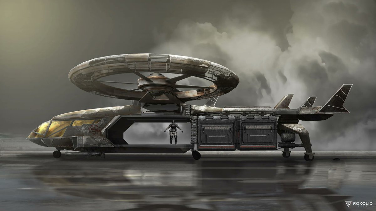 roxolidstudio's tweet photo. Rebel Carrier - From an unrealized project
#conceptart #worldbuilding #3d #blender #productiondesign #propdesign #filmdesign #roxolidstudio https://t.co/RFe0ufXTrX