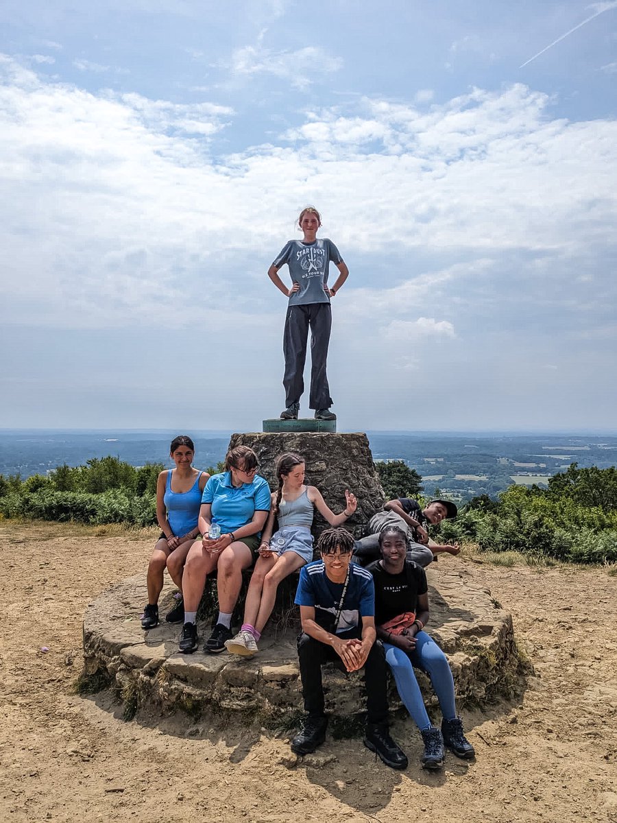 Year 9 and 10 Duke of Edinburgh bronze award students successfully navigated their way through the Surrey Hills on a warm weekend last week. Great work DofE students! #Aspire #Achieve #Enjoy