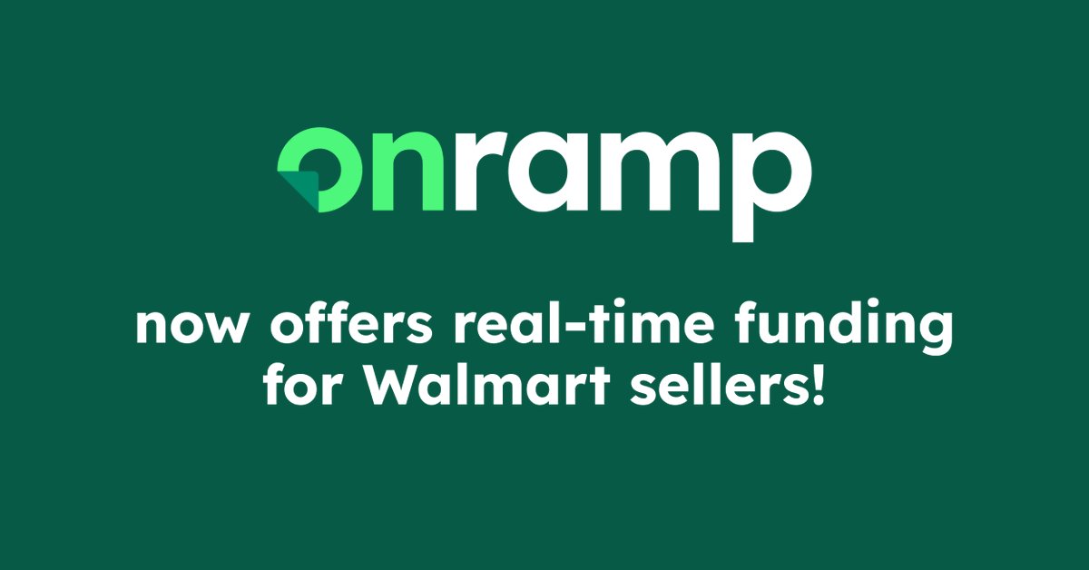 Exciting news: we've joined @WalmartMarketUS to help eCommerce businesses grow their business through fast, flexible financing solutions! 🥳

Learn more about growth capital funding for Walmart Marketplace sellers. 

🔗 prn.to/3Npi8kM #eCommerce #SMB