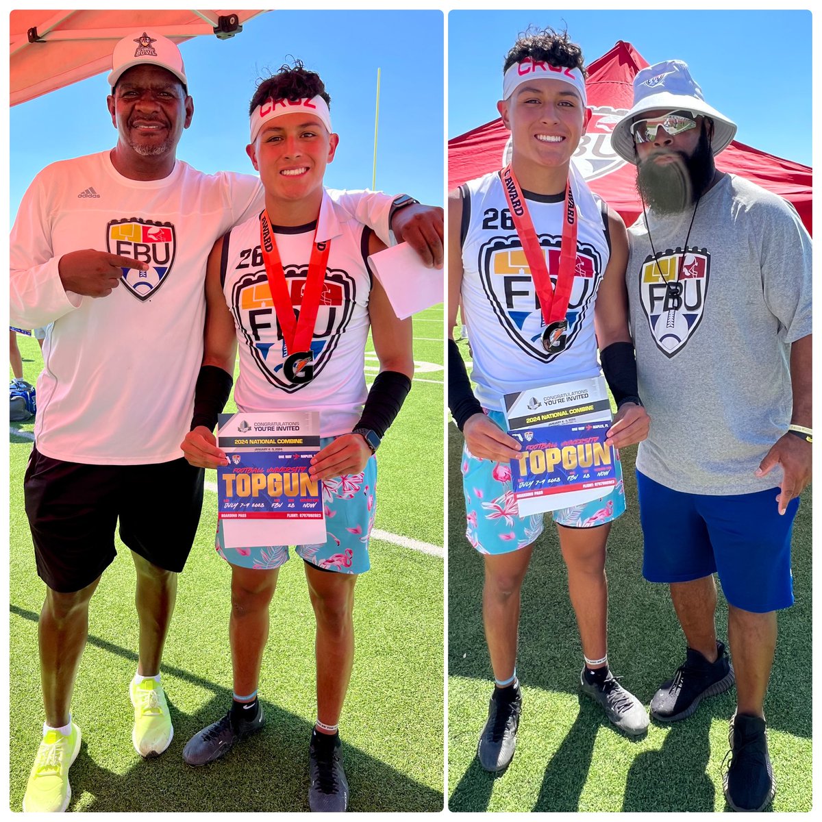 calebcruz2027's tweet photo. #AGTG Blessed and grateful to receive the @FBUcamp G Award MVP and be invited to the @AABonNBC National Combine 🙏🏽

@AWilliamsUSA 🤝🏽

@ThePrideCoach @FlightSkillz @Coast2Coasttc @Marchen44 @ScottRapp17 @coachwvde @s_franco5 @TrustMyEyesO @Prep1USA @CoachChrisMineo @806hsscmedia https://t.co/O9uXUk2ote