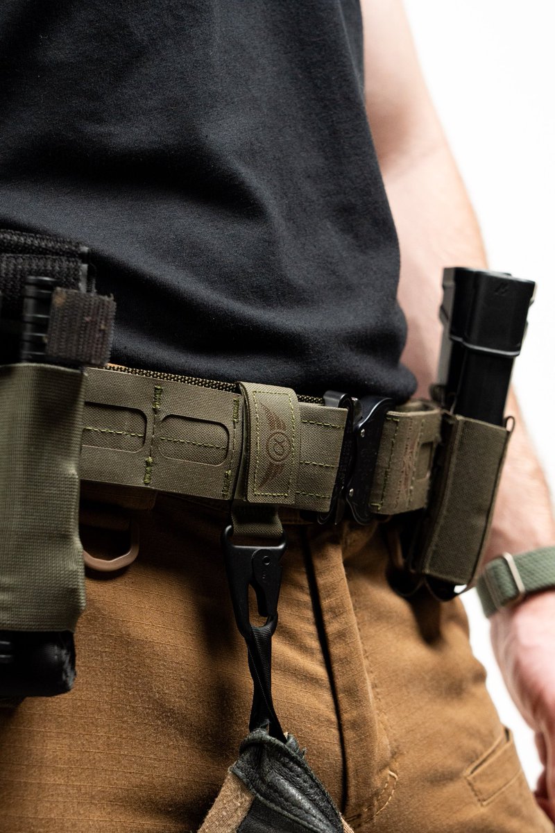 Battle Belt Lite, Tourniquet Holder, and Belt Lanyard. All made in house, and all available in green. 💚

#BlueAlpha #SewnInTheUSA #MadeInTheUSA #BattleBelt #BattleBeltLite #RangerGreen #ODGreen #Tourniquet #TQHolder